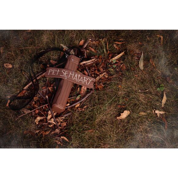 Vixen by Micheline Pitt Pet Sematary Cross Graveyard Cross Body Bag Purse NWT - Picture 2 of 15